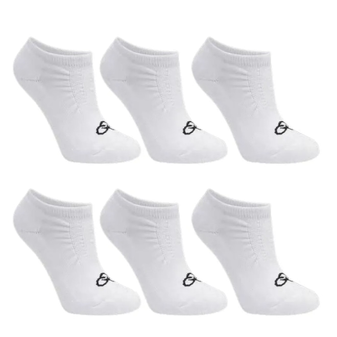 Kit 3 Pares de Meia Olympikus Tripack Cano Curto - Foto 1
