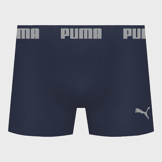 Cueca Puma Boxer Sem Costura - Adulto - Foto 1