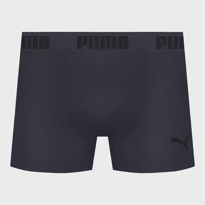 Cueca Puma Boxer Sem Costura - Adulto - Foto 1