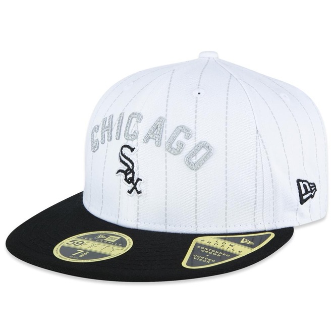 Boné New Era 59Fifty Low Profile Chicago White Sox MLB Masculino - Foto 1