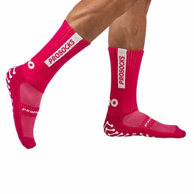 Meia Prosocks Futebol Ultragrip Adulto - Foto 1