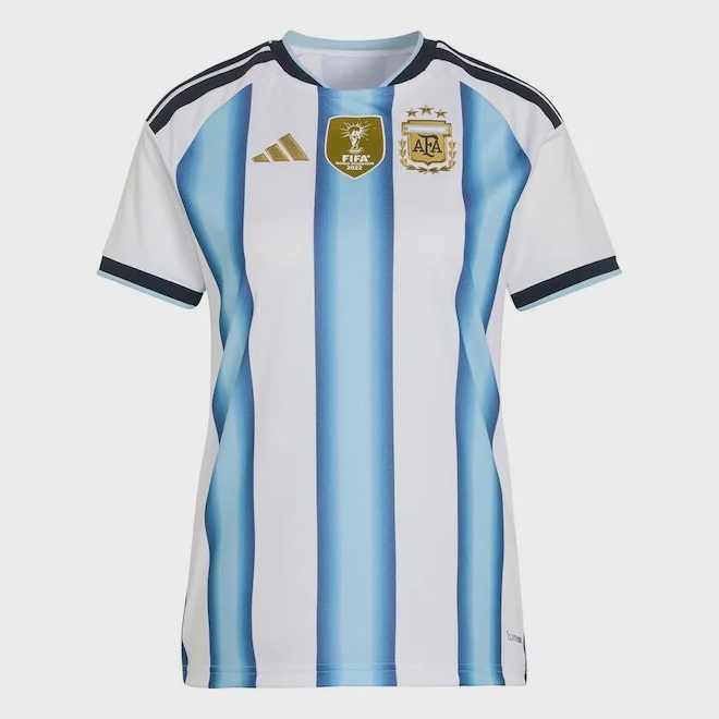 Camisa Argentina I 26 adidas Torcedora Feminina - Foto 1