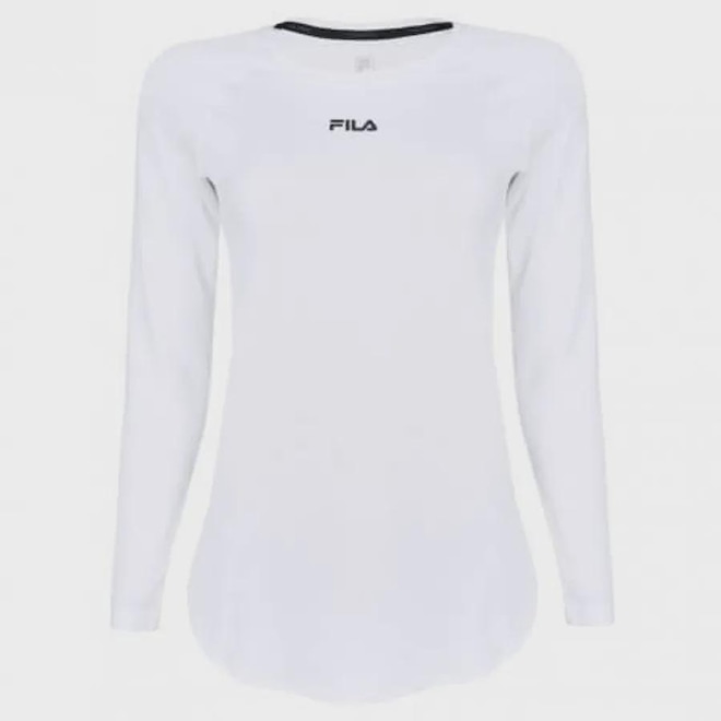 Camiseta Manga Longa Fila Bio III Feminina - Foto 1