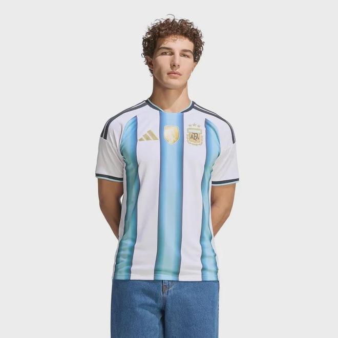 Camisa Argentina I 26 adidas Torcedor Masculina - Foto 1