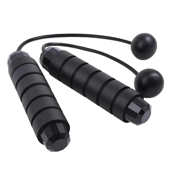 Corda de Pular Portátil sem Fio SML para Treinamento Funcional Exercício Academia Casa Fitness - Foto 1