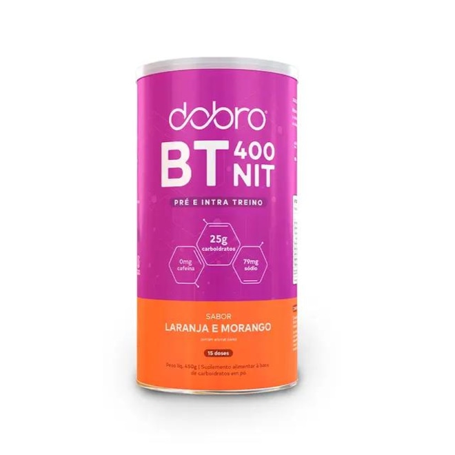 BT 400 Nitrato Dobro sabor Laranja com Morango 450g - Foto 1