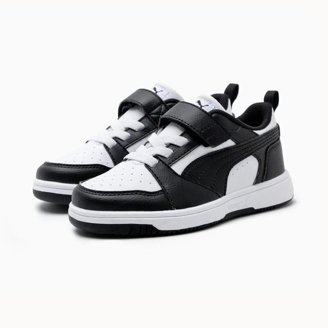 Tênis Infantil Puma Rebound V6 Low AC+PS - Foto 1