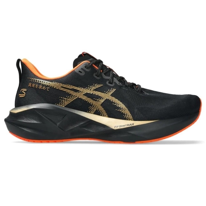 Tênis Masculino Asics Novablast Senna Samurai - Foto 1