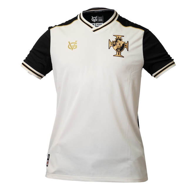 Camisa do Vasco da Gama VG Golden Off - Masculina - Foto 1