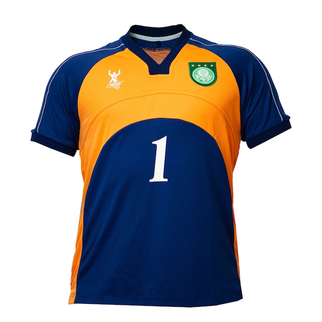 Camisa do Palmeiras Retrô Libertadores 2000 Marcos Goleiro Betel - Masculina - Foto 1