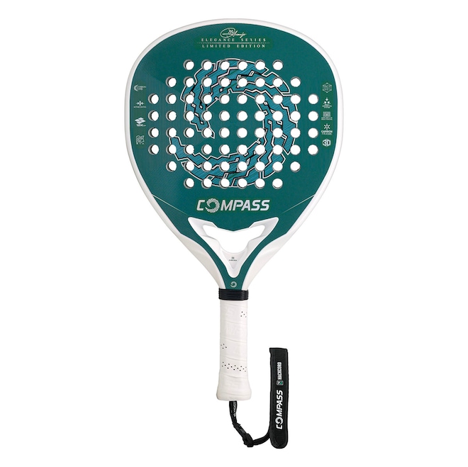 Raquete Padel Compass MA Limited Edition 12k Martín Araújo - Foto 1