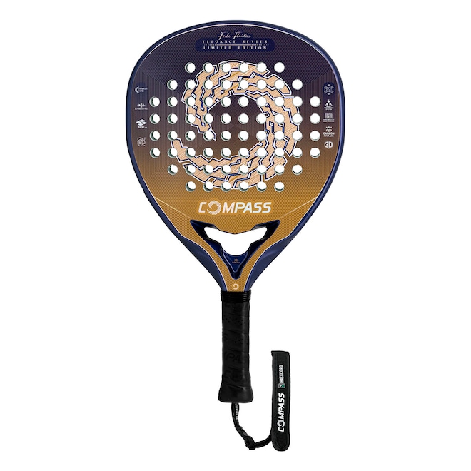 Raquete Padel Compass FF Limited Edition 12k Fede Fleitas - Foto 1