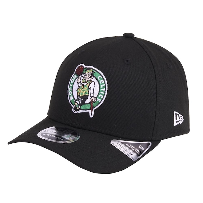 Boné New Era 9Seventy Strtch Snap Boston Celtics NBA Masculino - Foto 1