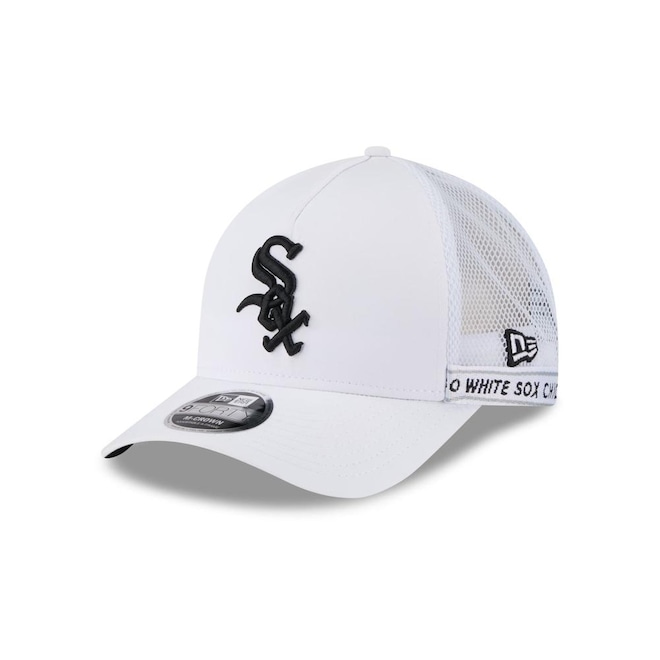 Boné New Era 9Forty M-Crown Chicago White Sox MLB Masculino - Foto 1