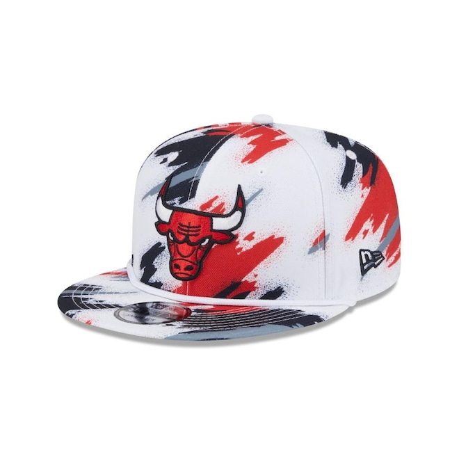 Boné New Era 9Fifty Snapback Chicago Bulls NBA Masculino - Foto 1
