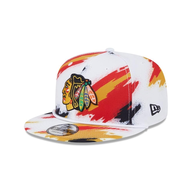 Boné New Era 9Fifty Snapback Chicago Blackhawks NHL Masculino - Foto 1