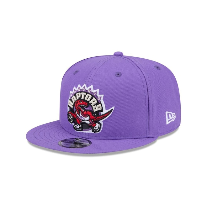 Boné New Era 9Fifty Toronto Raptors NBA Hardwood Masculino - Foto 1
