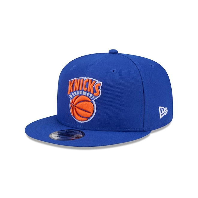 Boné New Era 9Fifty New York Knicks NBA Hardwood Masculino - Foto 1