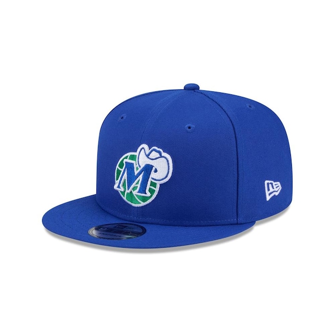 Boné New Era 9Fifty Dallas Mavericks NBA Hardwood Masculino - Foto 1
