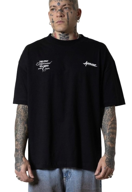 Camiseta Approve Huge Oversized Core Miami Sunset Masculina - Foto 1