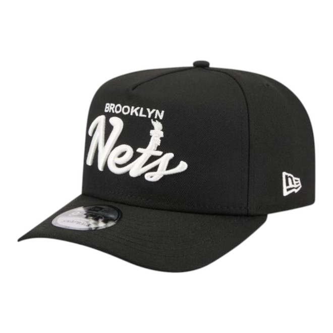 Boné New Era 950 A-Frame Brooklyn Nets Local Play NBA Masculino - Foto 1