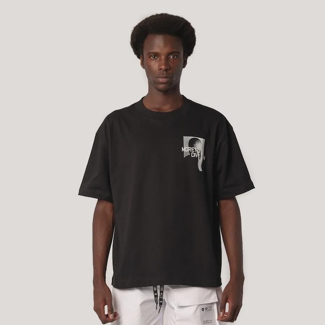 Camiseta Box Fit Cut Core - Mcd - Masculina - Foto 1