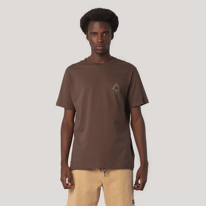 Camiseta Regular Espada Arame Farpado - Mcd - Masculina - Foto 1