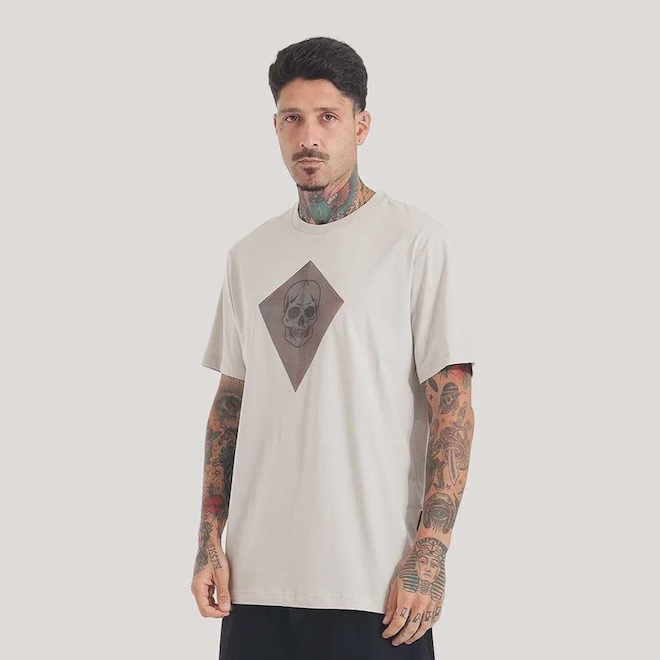 Camiseta Regular Lenticular Pipa - Mcd - Masculina - Foto 1