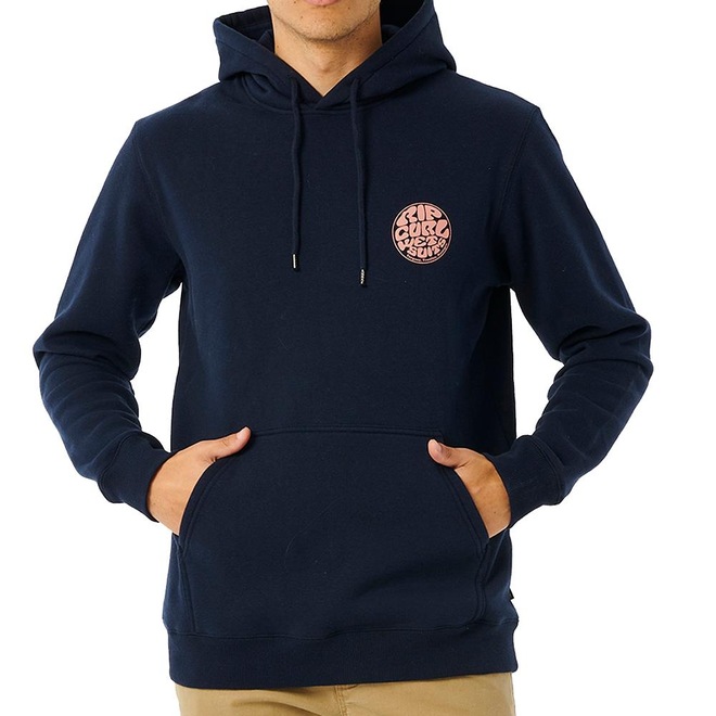 Blusão Rip Curl Canguru Brazil Wetsuit Icon WT25 Dark Navy - Masculino - Foto 1