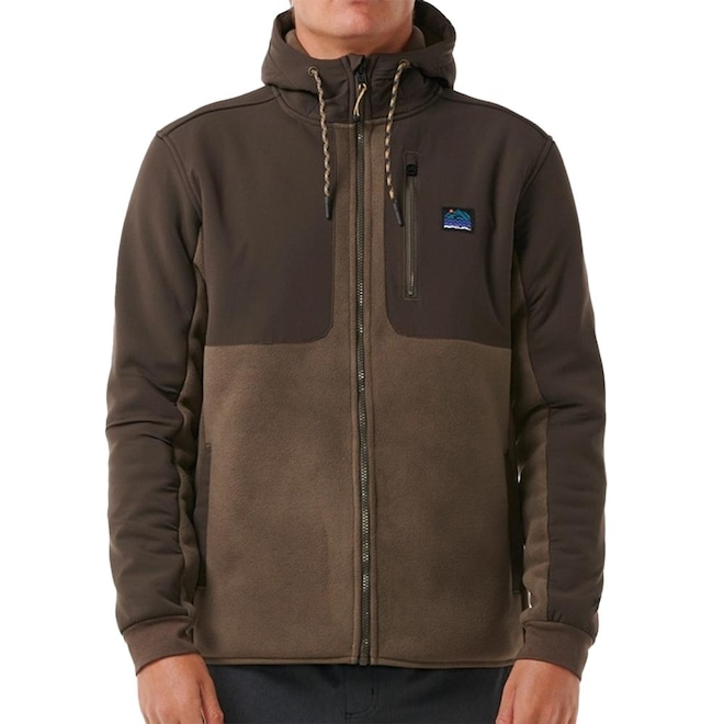 Moletom Rip Curl Aberto Anti Series Search Masculino - Foto 1