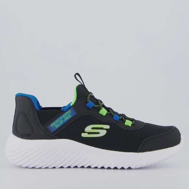Tênis Infantil Skechers Bounder Brisk - Foto 1