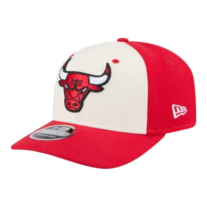 Boné New Era 970 Chicago Bulls Stretch Snap Masculino - Foto 1