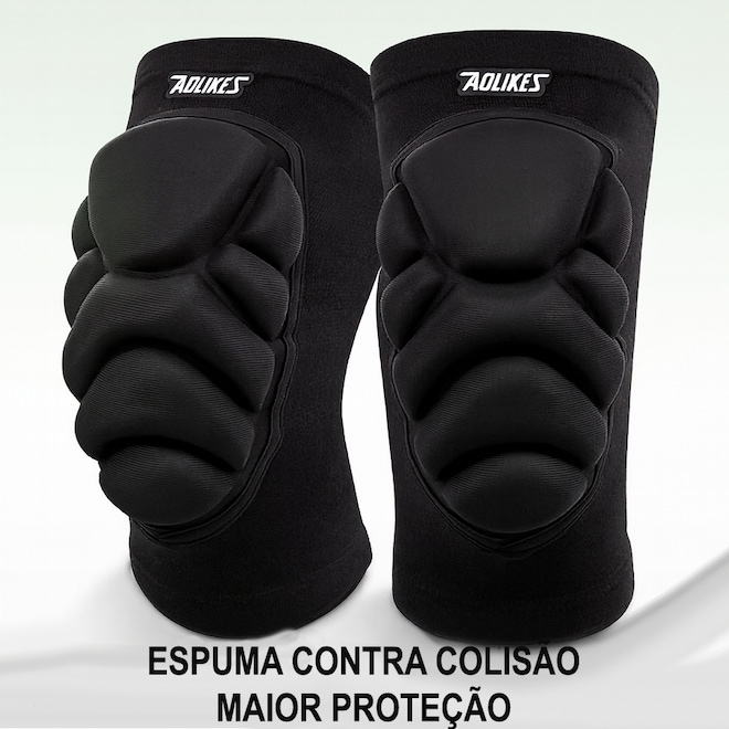 Joelheira Esportiva Gold Sports Aolokis Premium Pro - 1 Par - Foto 1