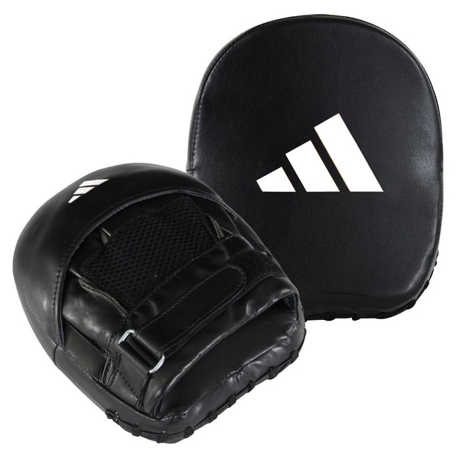 Luva de Foco Curta em couro adidas Elite Mini Mitt Square - Foto 1