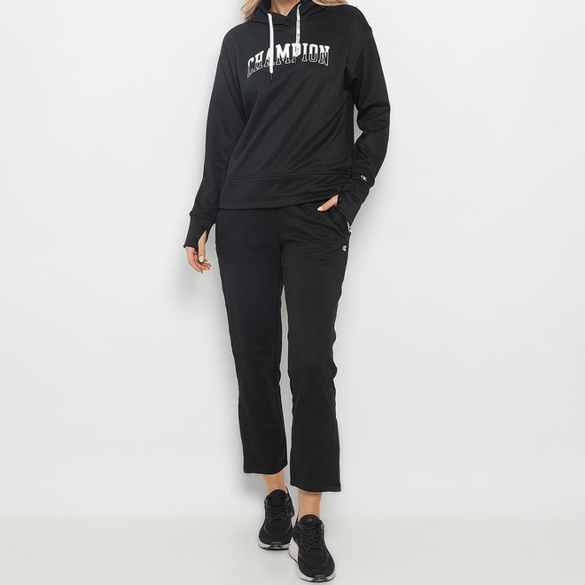 Blusão de Moletom com Capuz Champion Game Day Eco - Feminino - Foto 1