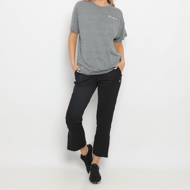 Camiseta Champion Oversized Triblend - Feminina - Foto 1