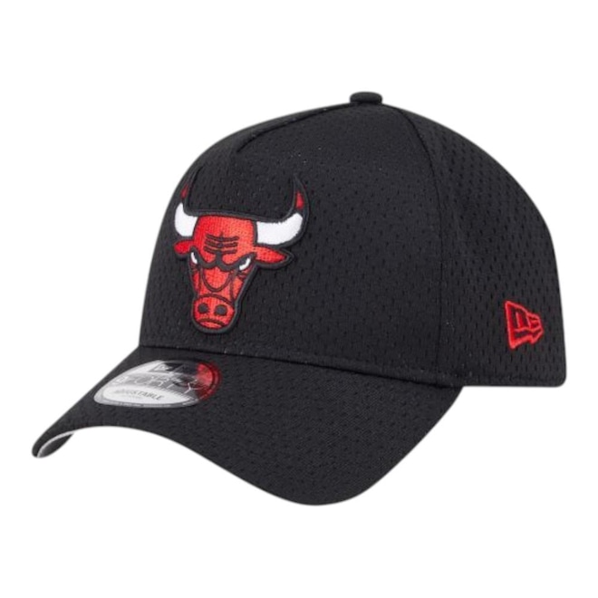 Boné New Era 940 A-Frame Chicago Bulls Basketball Mesh Masculino - Foto 1