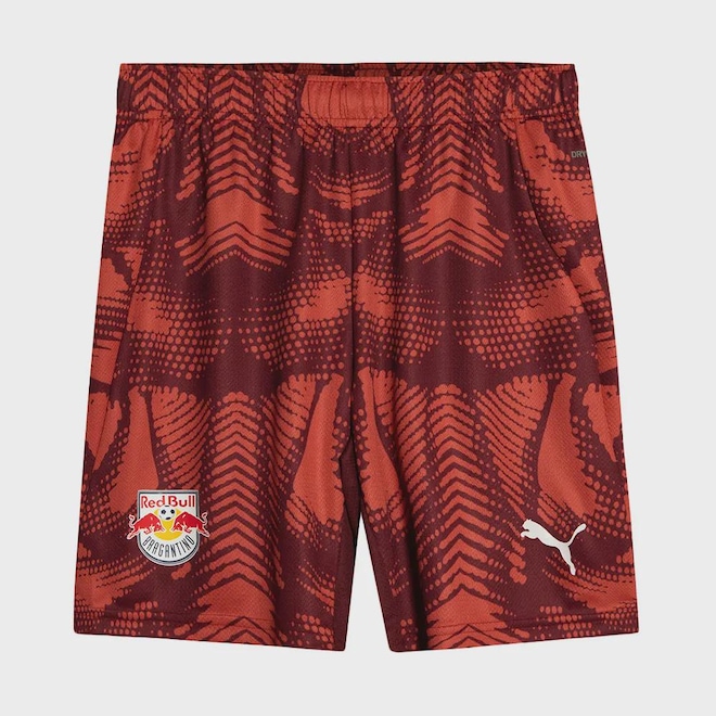 Calção de Goleiro Puma Red Bull Bragantino II 2025 Masculino - Foto 1