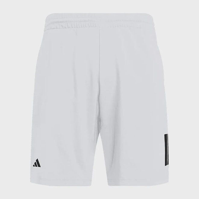 Short adidas Club 3 Listras Masculino - Foto 1