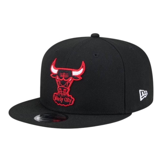 Boné New Era 950 Chicago Bulls Hardwood Masculino - Foto 1