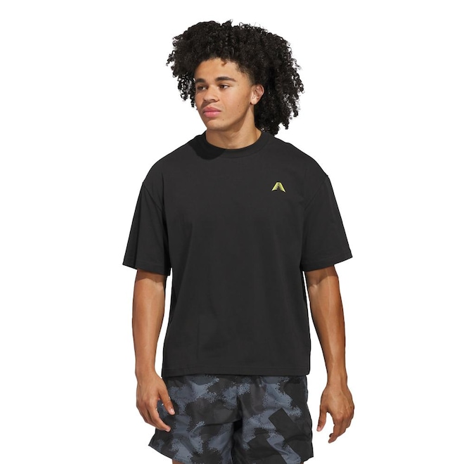 Camiseta adidas Anthony Edwards Masculina - Foto 1