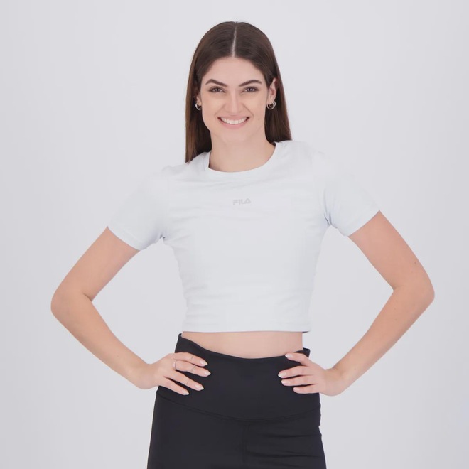 Cropped Fila MC Essential Feminino - Foto 1