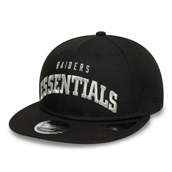 Boné New Era 9Fifty Retro Crown Las Vegas Raiders Fear of God x NFL Masculino - Foto 1
