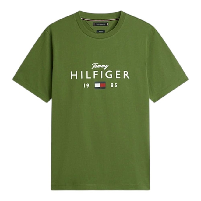 Camiseta Tommy Hilfiger Brand Love Big Tee Masculina - Foto 1