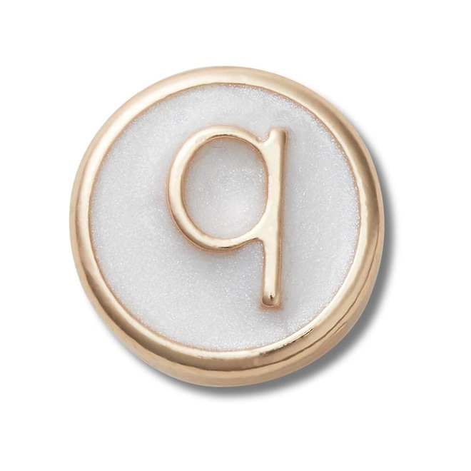 Jibbitz Crocs Letra Q Pequena Perolizada - Foto 1