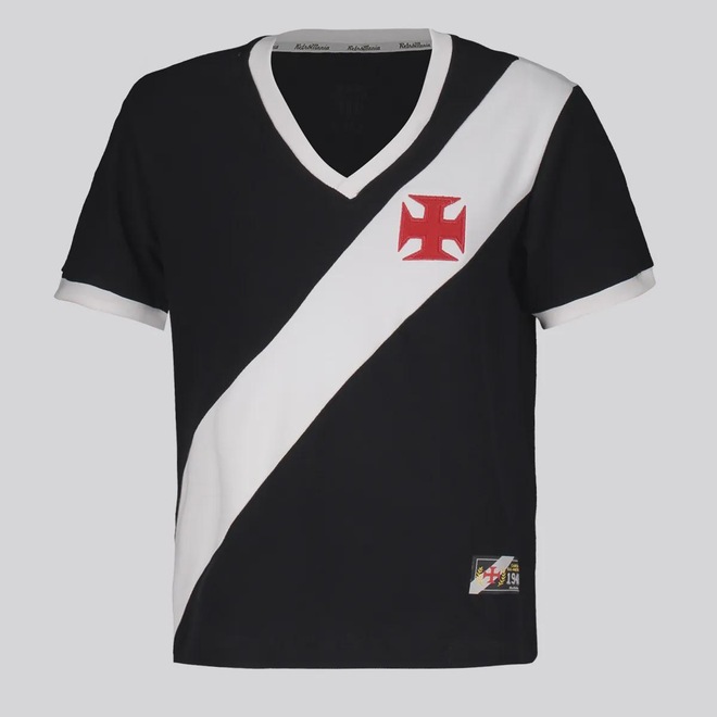 Camisa Vasco Retrô Infantil - Foto 1