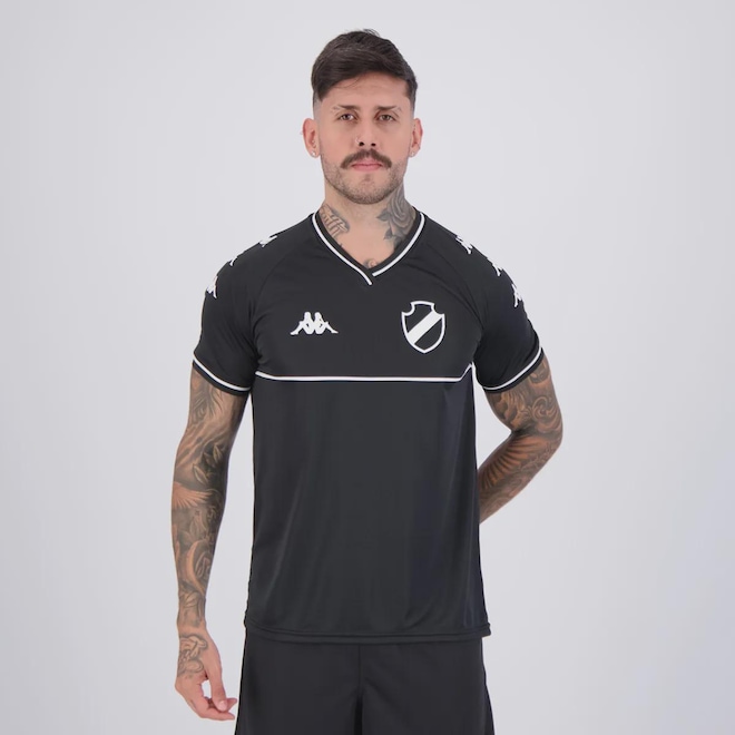 Camisa do Vasco Supporter Monochromatic Kappa Masculina - Foto 1