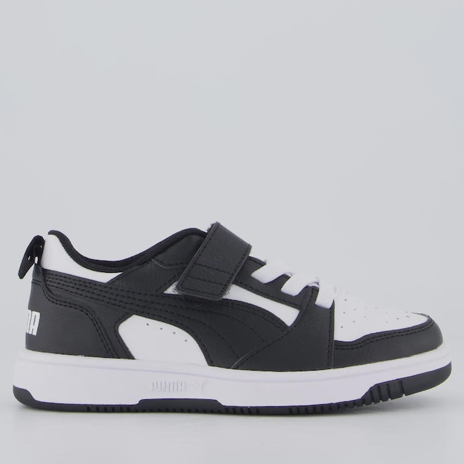 Tênis Infantil PUMA Rebound V6 LO - Foto 1