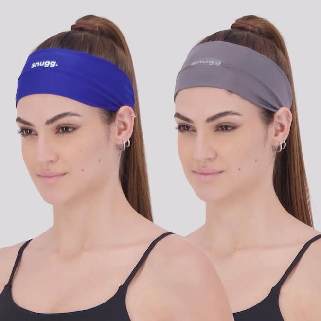Kit 2 Heandbands Snugg UV50+ Unissex - Foto 1