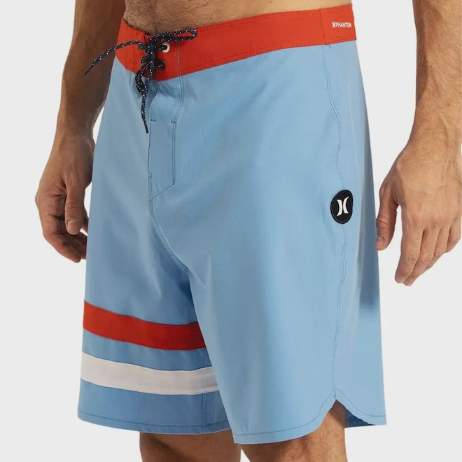 Bermuda Hurley Phantom Eco Block Party Masculina - Foto 1